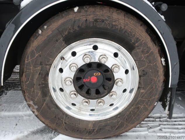 Kipper Auflieger Stas S300CX Ferrostar Steel 86m³ 2x Liftachse