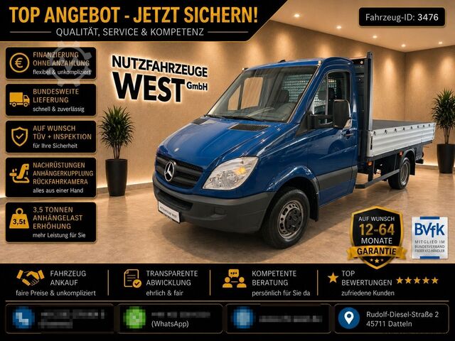 Pritschenwagen MERCEDES-BENZ Sprinter 513/516 CDI Maxi Pritsche*Garantie*