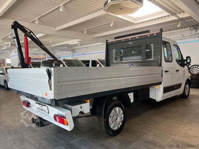 Pritschenwagen OPEL Movano 2,3 dCi Maxi DoKa Pritsche*Kran*Garantie*