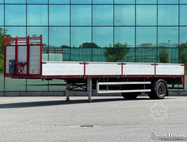 Auflieger mit offener Pritsche  Draco TXA 122 STUURAS 1045x249 CM BINNEN KLEPPEN