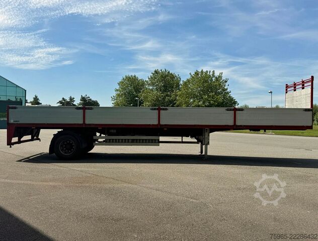 Auflieger mit offener Pritsche  Draco TXA 122 STUURAS 1045x249 CM BINNEN KLEPPEN
