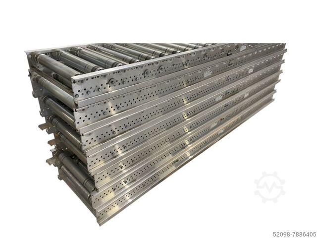Roller conveyor, driven, L: 6,000 mm TGW 220853.3.1, FB: 400 mm