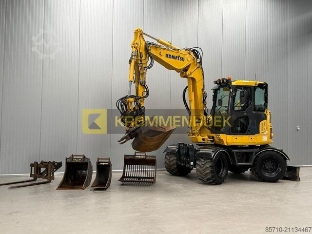 Radbagger Komatsu PW 98 MR-10