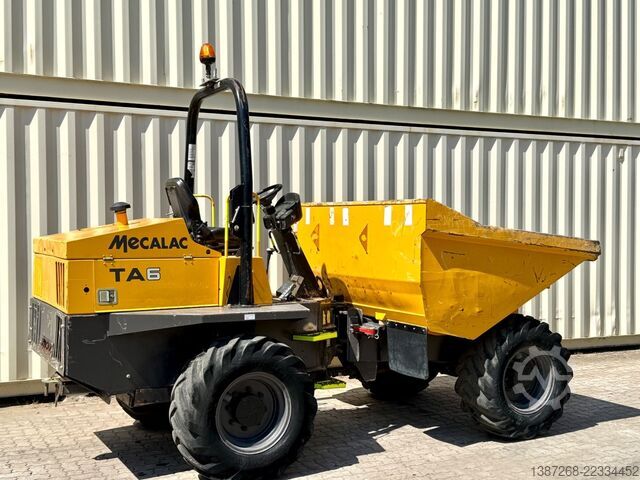Other MECALAC TA6 Dumper / 2022 BJ / 1.394 H