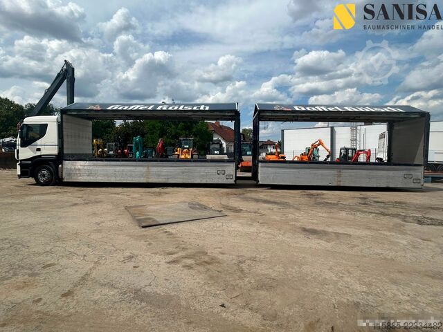 Beverage truck Iveco Starlis AS260S42/2x LBW/Schwenkwand/Boese Anhäng