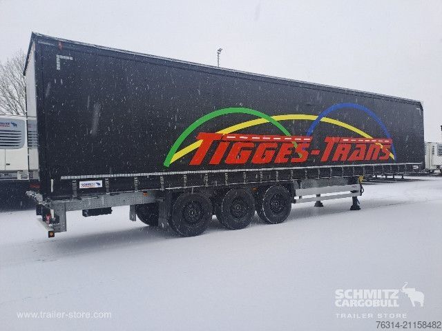 Open semitrailer with tarp Schmitz Cargobull Curtainsider Standard