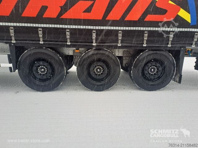 Open semitrailer with tarp Schmitz Cargobull Curtainsider Standard