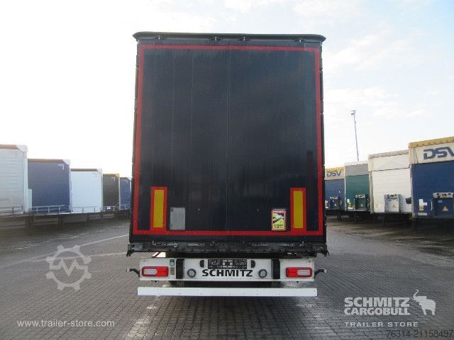 Open semitrailer with tarp Schmitz Cargobull Curtainsider Standard Getränke