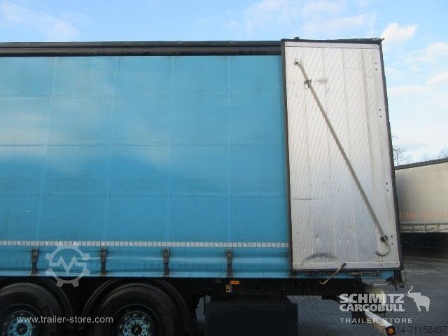 Open semitrailer with tarp Schmitz Cargobull Curtainsider Standard Getränke