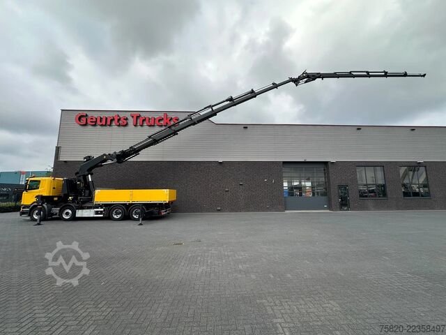 Kranwagen Scania G450 8X4 BAKWAGEN + PALFINGER PK 110002 = JIB P...