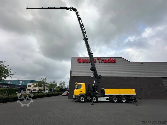 Kranwagen Scania G450 8X4 BAKWAGEN + PALFINGER PK 110002 = JIB P...