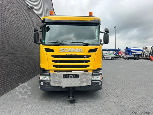 Kranwagen Scania G450 8X4 BAKWAGEN + PALFINGER PK 110002 = JIB P...