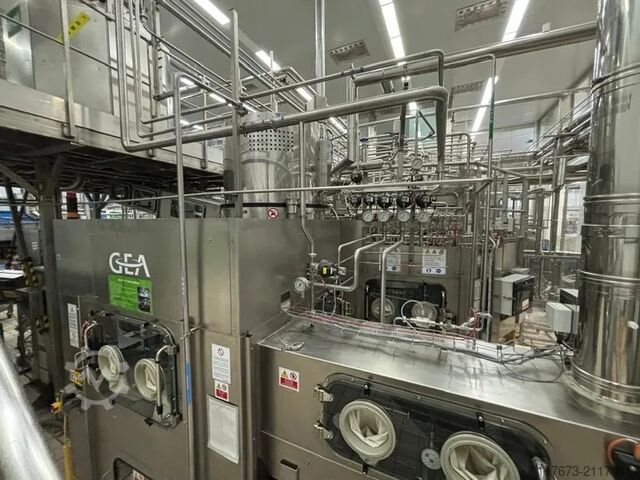 Gebrauchte aseptische Abfülllinie SIPA GEA für Milch mit einer Kapazität von bis zu 48.000 Flasch... AERZEN 