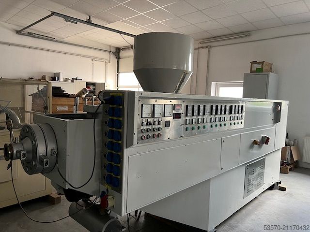 PVC-Profilanlage (500x100 mm) Weber & Blake DS-85 & 203-3-4,0 & 303-1600-270