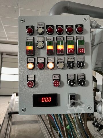 PVC-Profilanlage (500x100 mm) Weber & Blake DS-85 & 203-3-4,0 & 303-1600-270