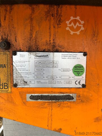 Mobile Zerkleinerungsanlage Doppstadt AK 565