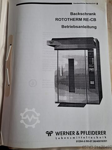 Backofen, Trolleyofen, Drehrohrofen WP ROTOTHERM 1020