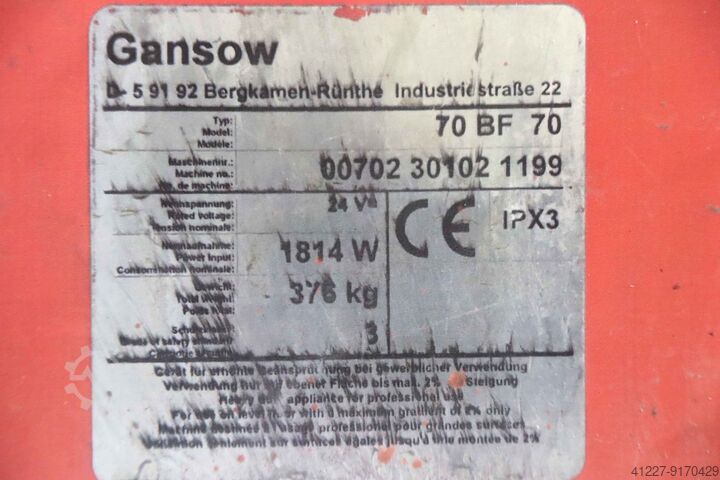 Steering Gansow B 24/35-70A 70 BF 70