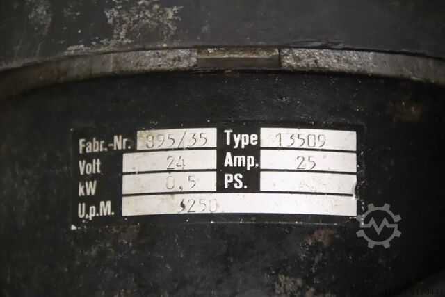 Antriebsachse mit Getriebemotor Gansow 70 BF 70  13509