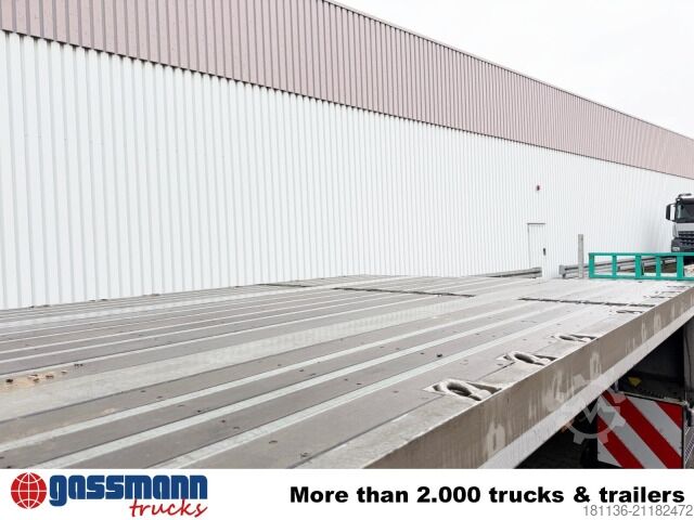 Low loader semitrailer  Göbel LPRS 24, 3-A-Tieflader, Verzinkt,