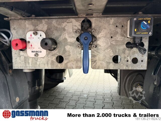 Low loader semitrailer  Göbel LPRS 24, 3-A-Tieflader, Verzinkt,