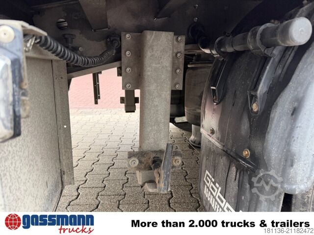 Low loader semitrailer  Göbel LPRS 24, 3-A-Tieflader, Verzinkt,