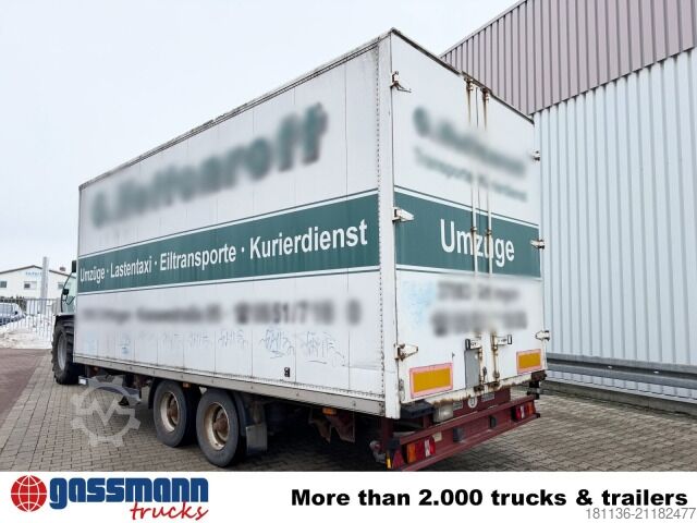 Kofferanhänger Wiese WD2-10, Schiebeplane rechts