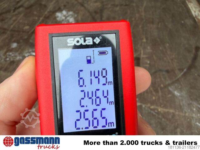 Kofferanhänger Wiese WD2-10, Schiebeplane rechts