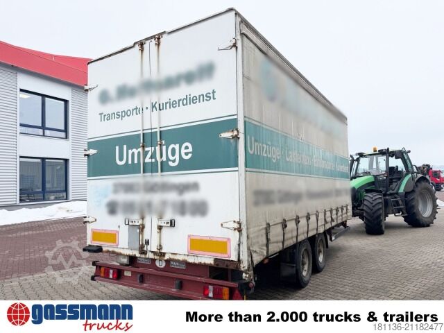 Kofferanhänger Wiese WD2-10, Schiebeplane rechts