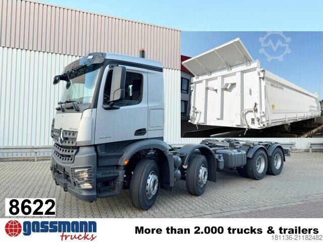 Kipper LKW Mercedes-Benz Arocs 3253 L 8x4/4, MultimediaCockpit, Navi,