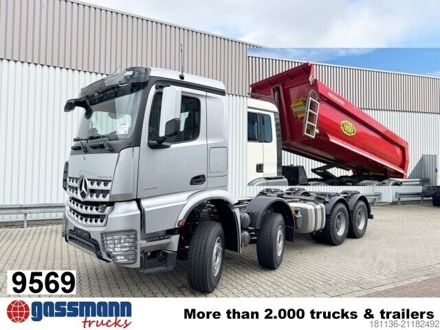 Kipper LKW Mercedes-Benz Arocs 4148 K 8x4/4, Turbo-Retarder-Kupplung,