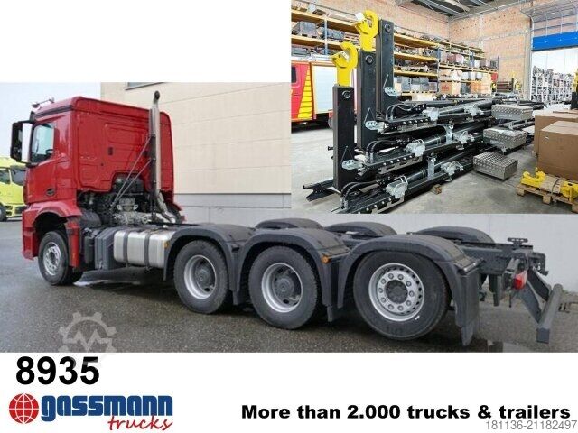 Abrollkipper Mercedes-Benz Arocs 3251 L 8x4 ENA, Lenk-/Liftachse,