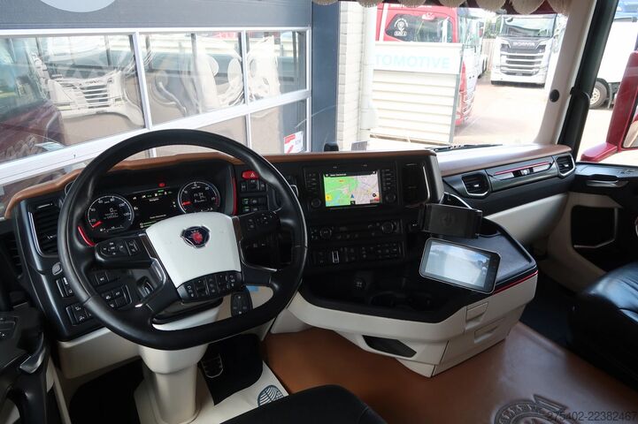  Scania R580 V8 NGS RETARDER/ FULL AIR/ HYDRAULICS/ ACC