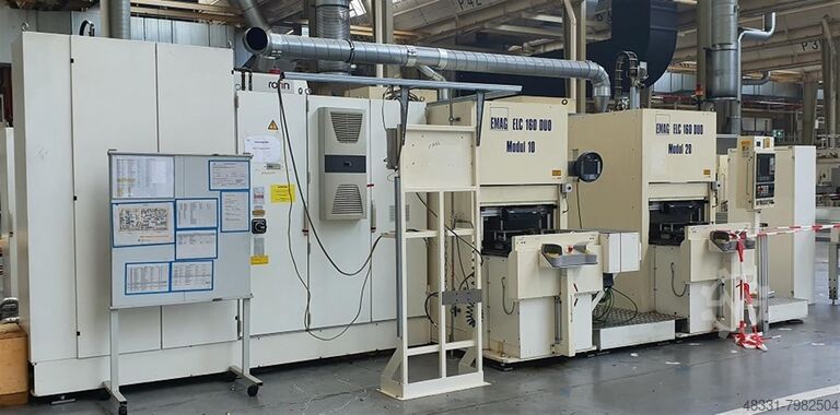 Laser metal welding machine EMAG ELC 160 DUO