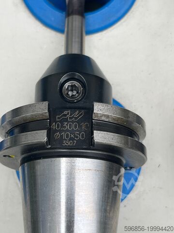 Werkzeugaufnahme SK40 Ø10×50 – mit Werkzeug Uchwyt Oprawka narzędziowa SK40 Ø10×50 – z narzędziem Uchwyt Oprawka narzędziowa SK40 Ø10×50 – z narzędziem