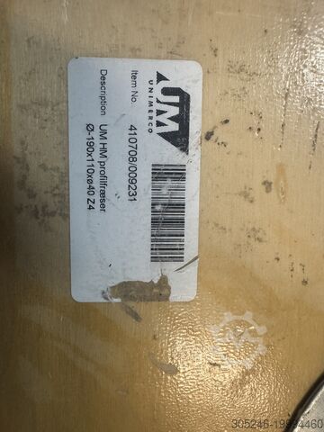 Profile cutter Unimerco UM HM Profilfräser