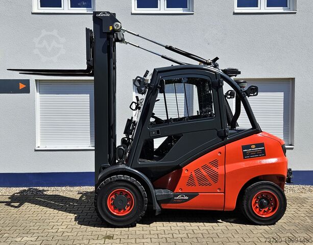 Diesel Stapler Vollkabine Klima LINDE H 50 D-02