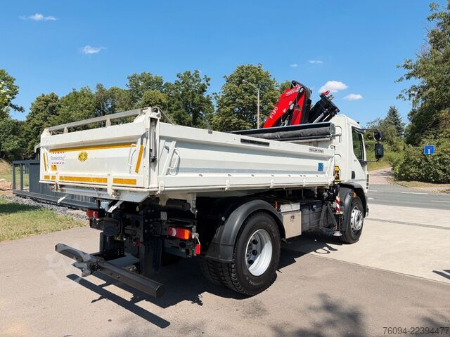 Autokran DAF LF 290 MEILLER Kipper KRAN 13m FUNK AHK