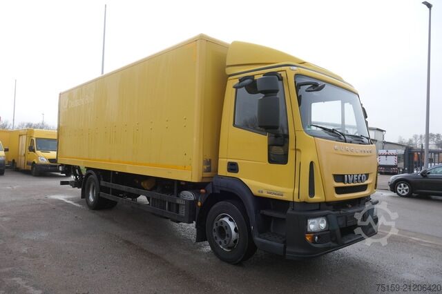 LKW mit Kofferaufbau iveco EuroCargo ML 140 E28/P AHK Koffer 7,00x2,44x1,98