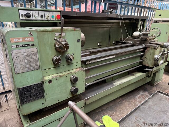 Center lathe TOS SUI 40/1500