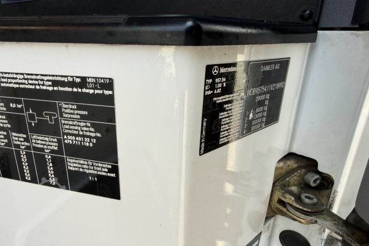 Autokran Mercedes-Benz Econic 1828 CNG PK16502 / Swiss-Vehicle