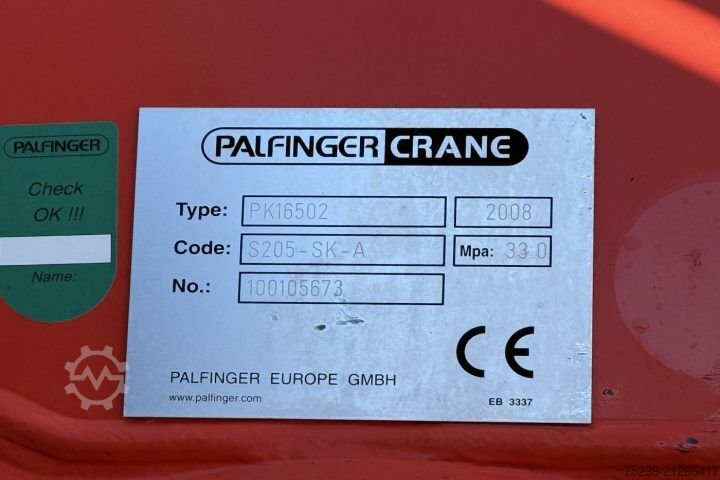 Autokran Mercedes-Benz Econic 1828 CNG PK16502 / Swiss-Vehicle