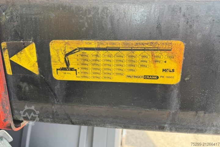 Autokran Mercedes-Benz Econic 1828 CNG PK16502 / Swiss-Vehicle