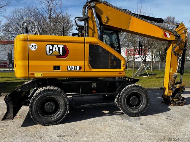 Mobile excavator CATERPILLAR M318-07 Erst 2800 Betriebsstunden