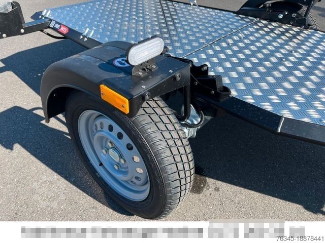 Motorcycle trailer LORRIES MT-1 Motorrad Anhänger Absenkbar Faltbar