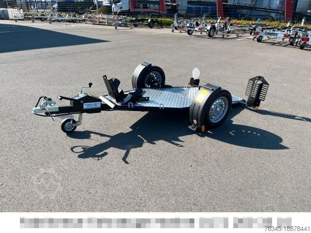 Motorcycle trailer LORRIES MT-1 Motorrad Anhänger Absenkbar Faltbar