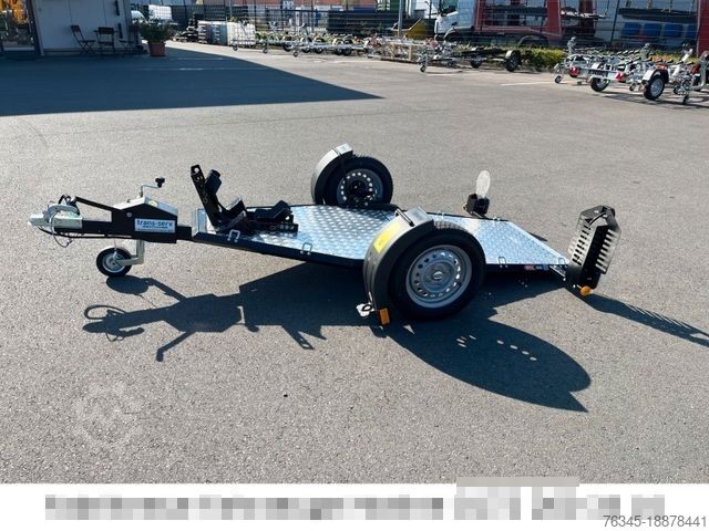 Motorcycle trailer LORRIES MT-1 Motorrad Anhänger Absenkbar Faltbar