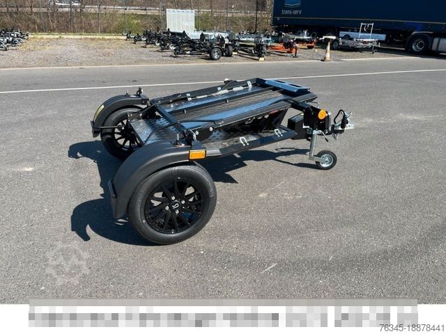 Motorcycle trailer LORRIES MT-1 Motorrad Anhänger Absenkbar Faltbar