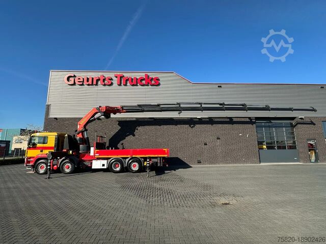 Crane truck MAN 35.480 8X4H-6 BL MET PALFINGER PK92002-SH H KRA...