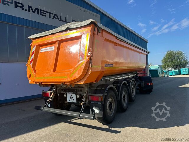 Kipper Auflieger SCHMITZ CARGOBULL SKI 24 SL 7.2 Kippsattelauflieger mit Schiebever